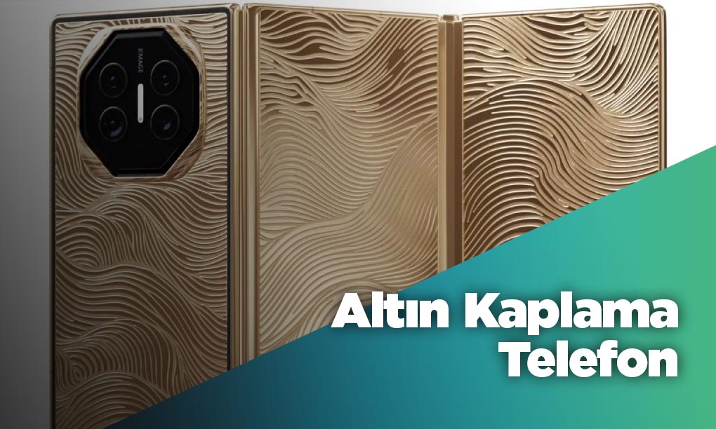 Zenginlere Özel Altın Kaplama Huawei Mate XT Ultimate