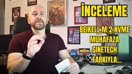 Sinetech Farkıyla: Uygun Fiyatlı M.2 SSD Kutusu: Beikell M.2 NVMe Muhafaza İncelemesi