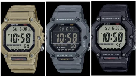 Casio’nun 10 Yıl Pil Ömürlü Yeni Kol Saati: AE-1600H
