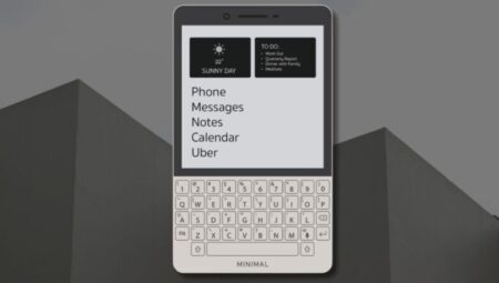 Minimal Phone ile Farklı Bir Deneyime Hazırlanın! Fiziksel Klavyesi Var!
