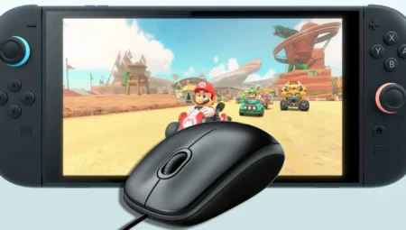 Switch 2’de Fare Kullanımı Mümkün: USB Mouse Desteği Doğrulandı
