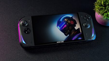 Aokzoe A1X Tanıtıldı: AMD Ryzen AI İşlemcili Yeni Nesil Taşınabilir Konsol