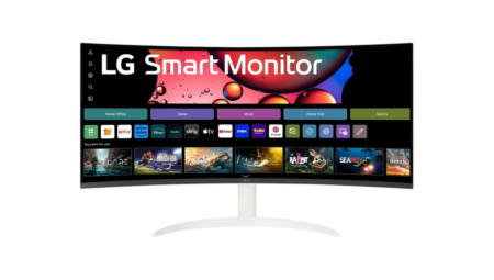 LG 34SR63QA-W: Dahili webOS ile Gelen 34 İnç Kavisli Monitör Satışa Sunuldu