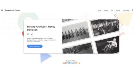 Google Arts & Culture ve Harley-Davidson İş Birliğiyle Dijital Arşivler Hareketleniyor
