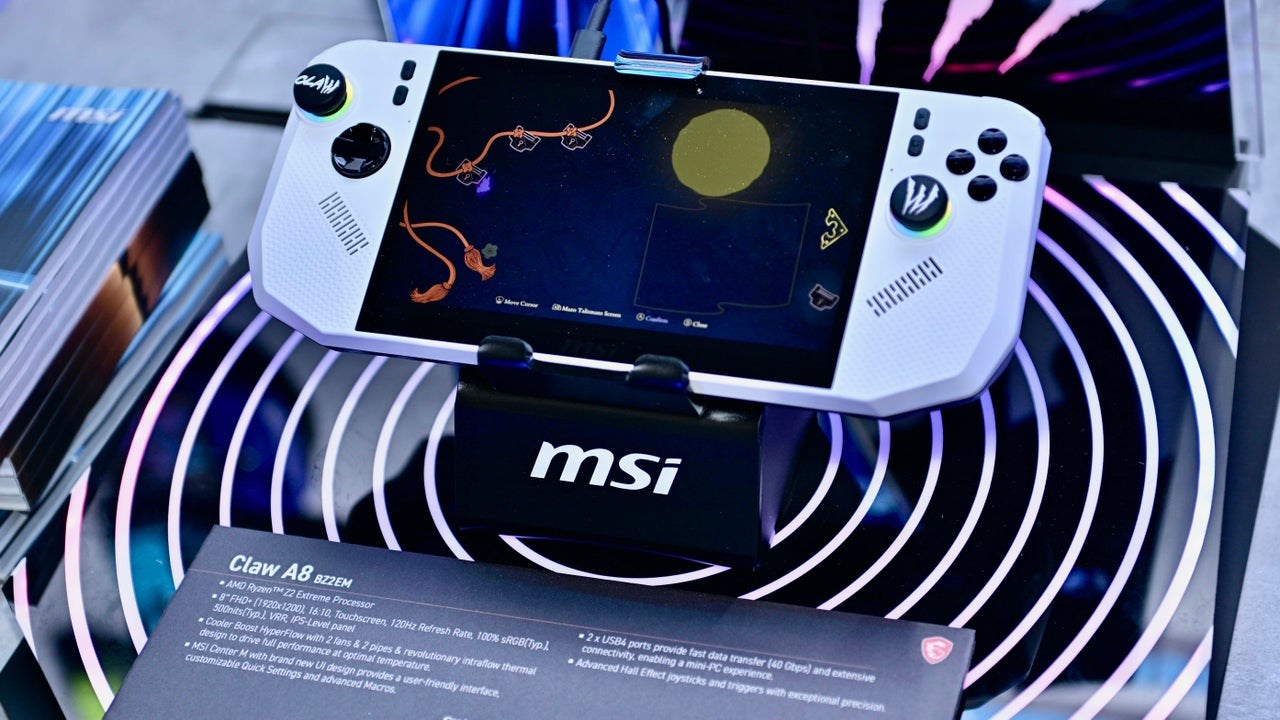 MSI Claw A8'in Özellikleri