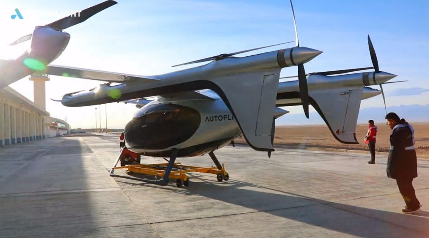 Çin'in 400 kg kapasiteli eVTOL hava aracı, deniz üslerine yük taşıma operasyonlarına başladı