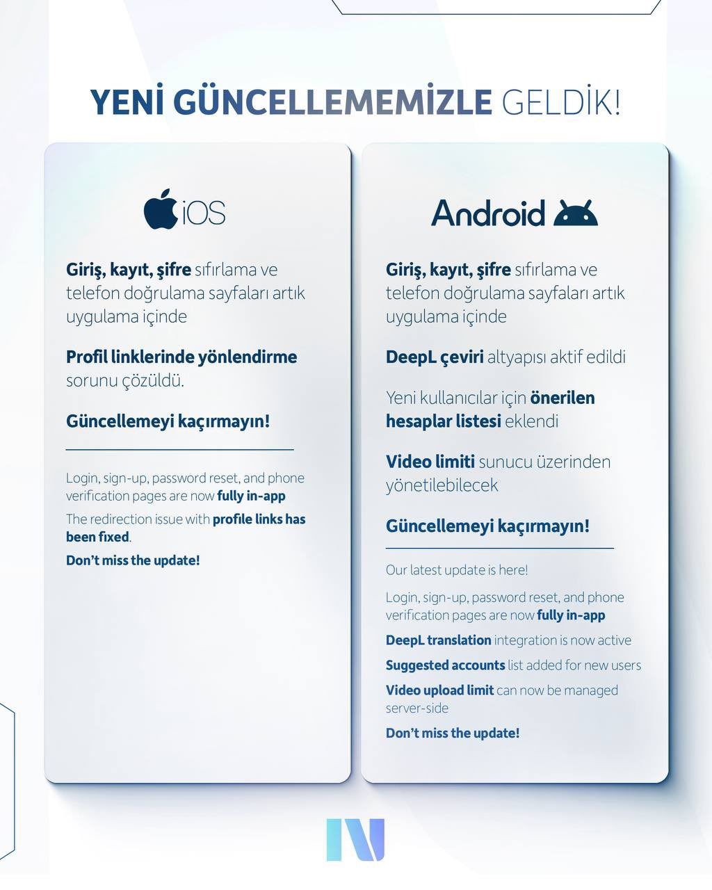 Next Sosyal Güncellendi: Yeni Özellikler Nelerdir?
