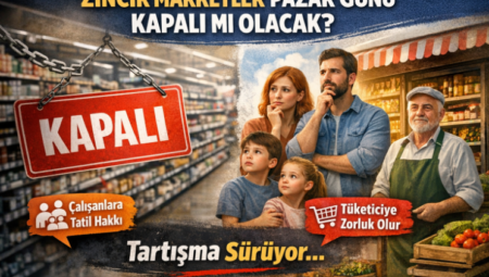Zincir Marketler Pazar Günü Kapalı mı Olacak?
