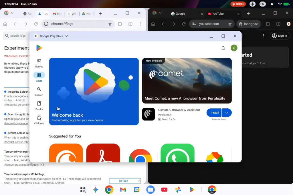 Google'ın yeni Aluminium OS işletim sistemi sızdırıldı!