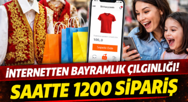 Bayram Öncesi Rekor: İnternette Sipariş Patladı