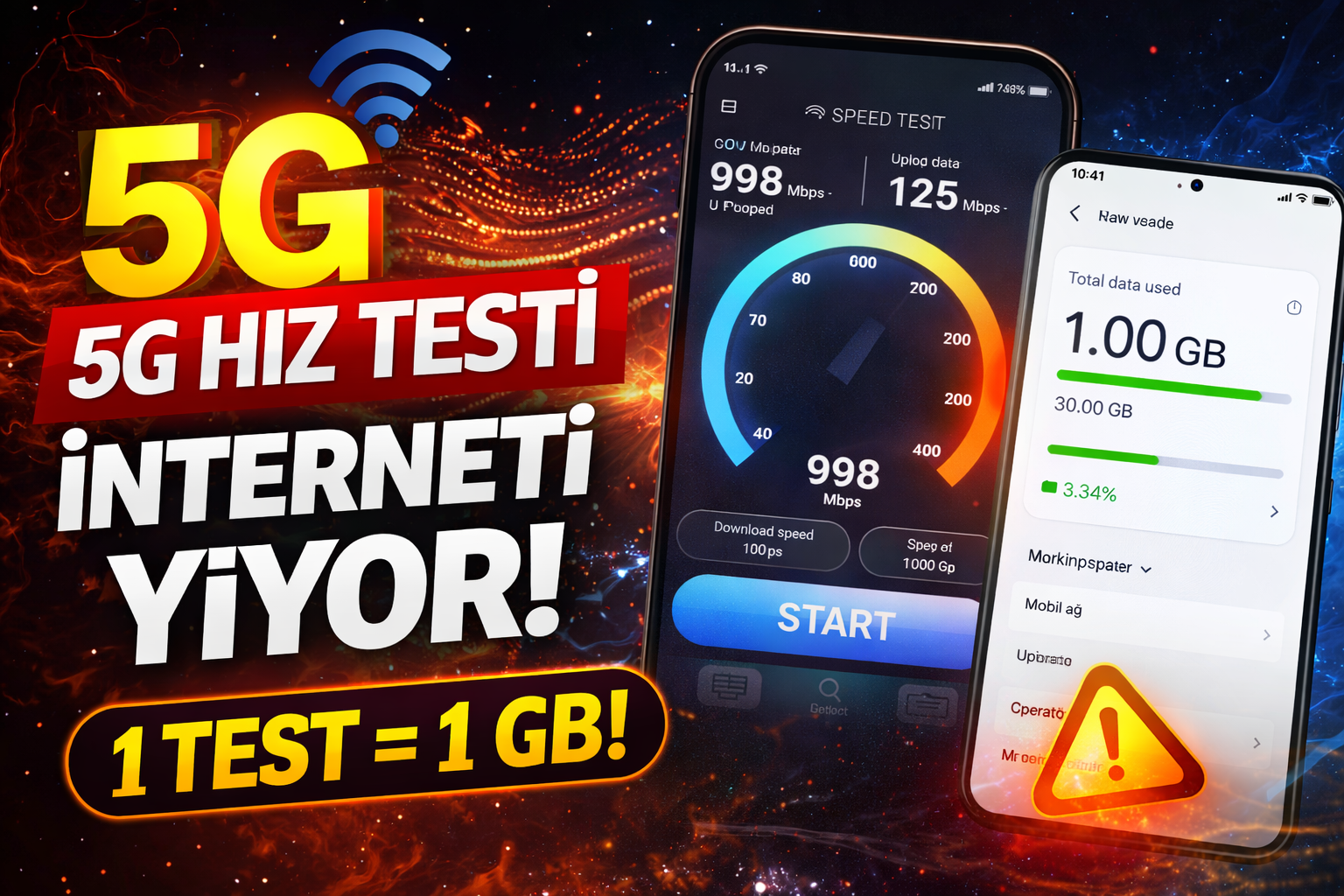 5g hız testi