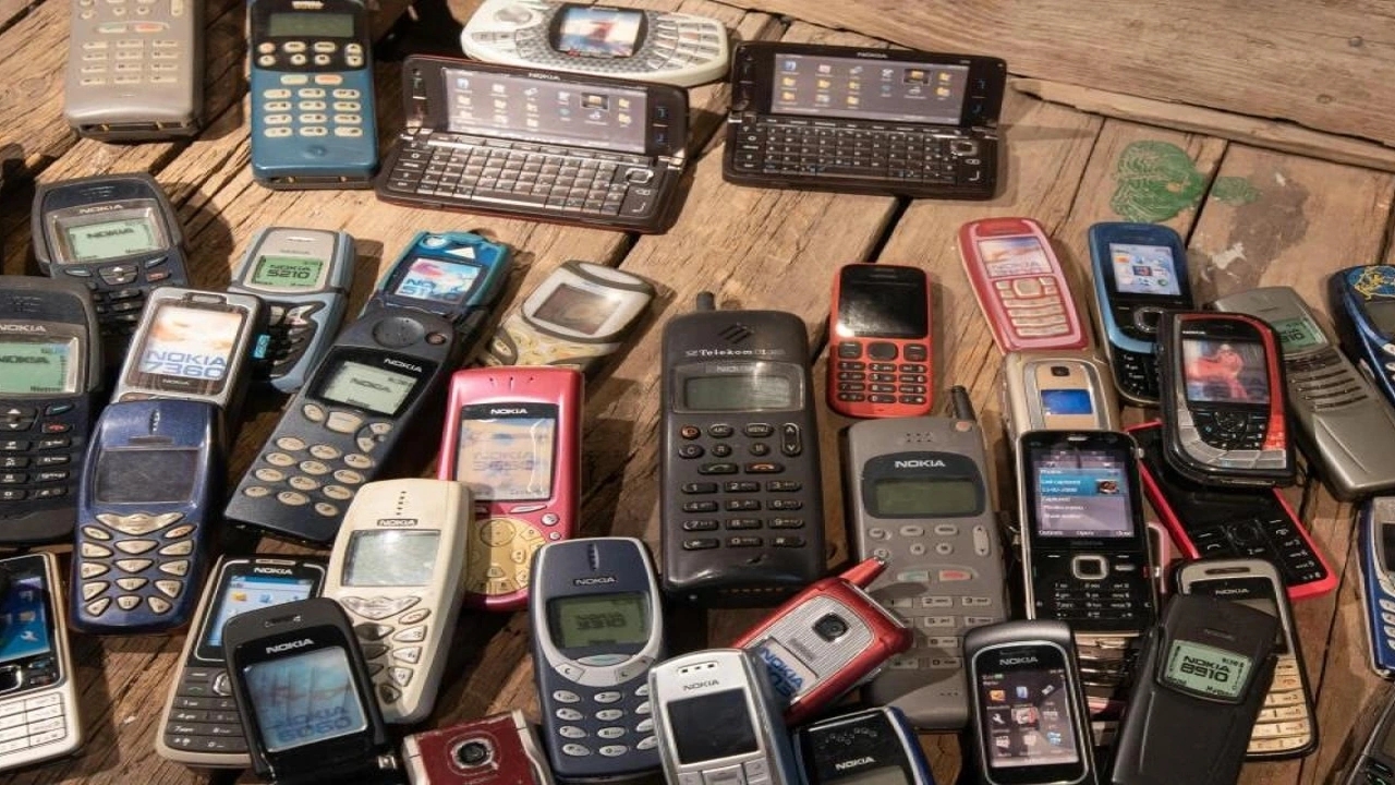 eski cep telefonları