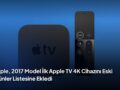 Apple TV cihazının stüdyo ortamında çekilmiş güncel görünümü