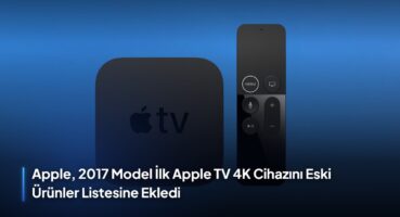 Apple TV cihazının stüdyo ortamında çekilmiş güncel görünümü